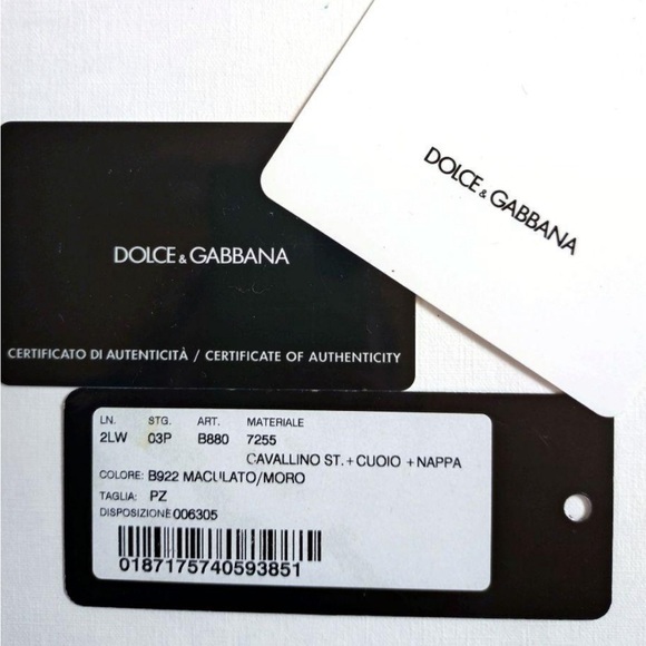 Authentic Dolce & Gabbana Leopard Print Calf Hair and Leather Shoulder Bag - Picture 3 of 16